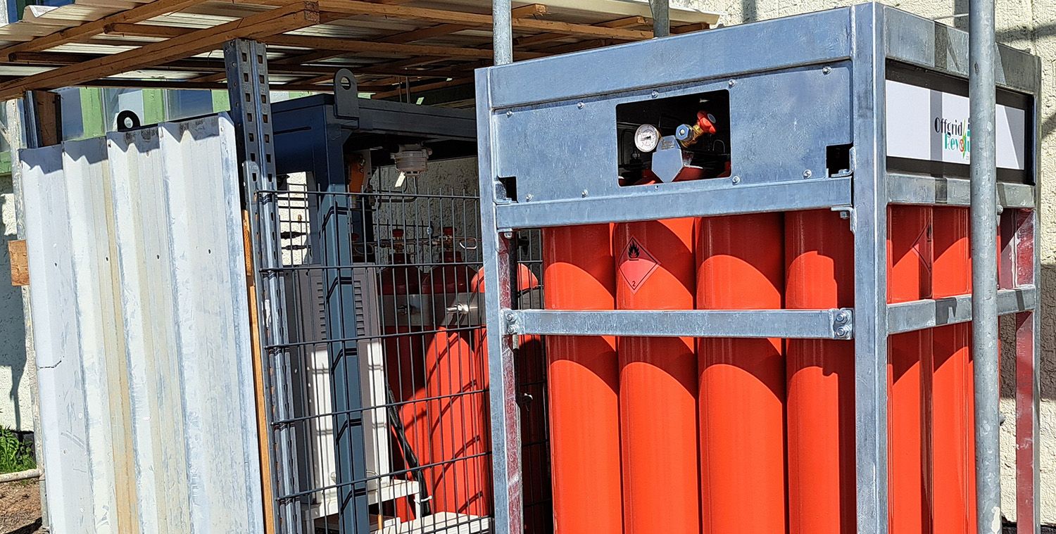 Verdichtereinheit und Außeneinheit